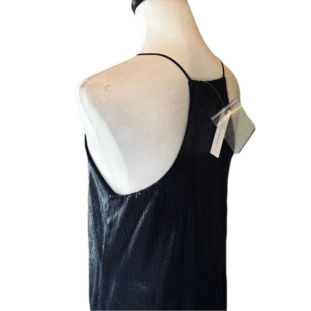 NWT Corey Lynn Calter Navy Sequin Dress | S - Picture 5 of 9